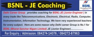 BSNL JE coaching