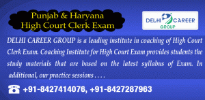 Punjab Haryana High Court Exam coaching